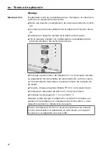 Предварительный просмотр 42 страницы Miele professional A 812 Operating Instructions Manual