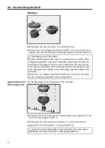 Предварительный просмотр 10 страницы Miele professional AUF 1 Operating Instructions Manual