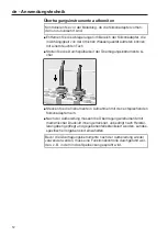 Предварительный просмотр 12 страницы Miele professional AUF 1 Operating Instructions Manual