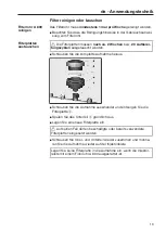 Предварительный просмотр 13 страницы Miele professional AUF 1 Operating Instructions Manual