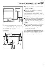 Preview for 7 page of Miele professional DOS G 60 Fitting Instructions Manual