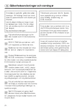 Preview for 28 page of Miele professional DOS G 7896 Operating Instructions Manual