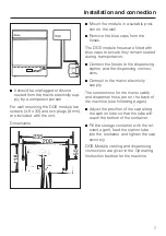 Preview for 7 page of Miele professional DOS K 60 Fitting Instructions Manual