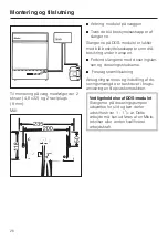 Preview for 26 page of Miele professional DOS K 60 Fitting Instructions Manual