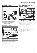 Preview for 27 page of Miele professional DOS K 60 Fitting Instructions Manual