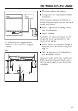 Preview for 29 page of Miele professional DOS K 60 Fitting Instructions Manual