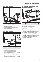 Preview for 33 page of Miele professional DOS K 60 Fitting Instructions Manual