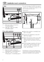 Preview for 6 page of Miele professional DOS-Modul G 10 Fitting Instructions Manual