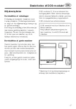 Предварительный просмотр 17 страницы Miele professional DOS-Modul G 10 Fitting Instructions Manual