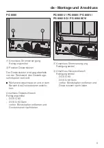 Предварительный просмотр 9 страницы Miele professional DOS-Modul G 60 Fitting Instructions Manual