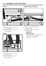 Предварительный просмотр 32 страницы Miele professional DOS-Modul G 60 Fitting Instructions Manual