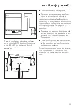 Предварительный просмотр 35 страницы Miele professional DOS-Modul G 60 Fitting Instructions Manual