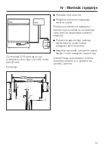 Предварительный просмотр 53 страницы Miele professional DOS-Modul G 60 Fitting Instructions Manual