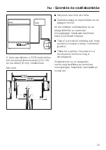 Предварительный просмотр 59 страницы Miele professional DOS-Modul G 60 Fitting Instructions Manual