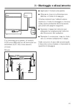 Предварительный просмотр 65 страницы Miele professional DOS-Modul G 60 Fitting Instructions Manual