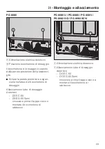 Предварительный просмотр 69 страницы Miele professional DOS-Modul G 60 Fitting Instructions Manual