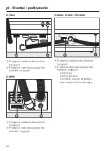 Предварительный просмотр 86 страницы Miele professional DOS-Modul G 60 Fitting Instructions Manual