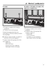 Предварительный просмотр 87 страницы Miele professional DOS-Modul G 60 Fitting Instructions Manual