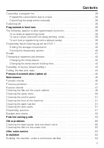 Preview for 3 page of Miele professional G 7831 Operating Instructions Manual