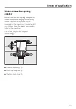 Preview for 21 page of Miele professional G 7831 Operating Instructions Manual