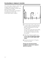 Preview for 12 page of Miele professional G 7895 Operating Instructions Manual