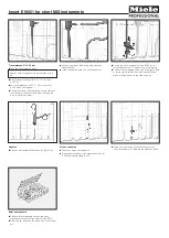 Preview for 2 page of Miele professional Insert E 905/1 Manual