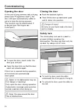 Предварительный просмотр 20 страницы Miele professional PG 8132 SCi XXL Operating Instructions Manual