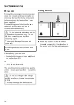 Предварительный просмотр 26 страницы Miele professional PG 8132 SCi XXL Operating Instructions Manual