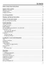 Preview for 3 page of Miele professional PG 8133 SCVi XXL Operating Instructions Manual