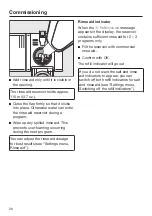 Preview for 26 page of Miele professional PG 8133 SCVi XXL Operating Instructions Manual