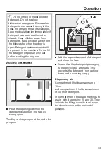 Preview for 43 page of Miele professional PG 8133 SCVi XXL Operating Instructions Manual