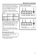 Preview for 73 page of Miele professional PG 8133 SCVi XXL Operating Instructions Manual