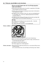 Preview for 12 page of Miele professional PG 8595 Operating Instructions Manual