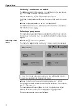 Предварительный просмотр 44 страницы Miele professional PLW 8617 Operating Instructions Manual