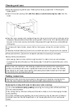 Preview for 26 page of Miele professional PRI318 Operating And Installation Instructions