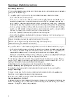 Preview for 6 page of Miele professional PT 8203 SL WP Operating Instructions Manual