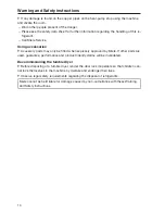 Preview for 10 page of Miele professional PT 8203 SL WP Operating Instructions Manual