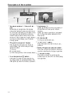 Preview for 12 page of Miele professional PT 8203 SL WP Operating Instructions Manual