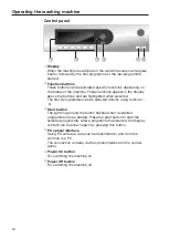 Preview for 16 page of Miele professional PW 413 SES Operating And Installation Instructions