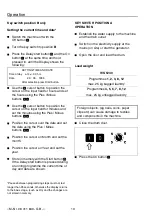 Preview for 10 page of Miele professional WS 5240 Operating Instructions Manual