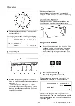 Preview for 11 page of Miele professional WS 5240 Operating Instructions Manual