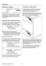 Preview for 12 page of Miele professional WS 5240 Operating Instructions Manual