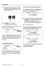 Preview for 38 page of Miele professional WS 5240 Operating Instructions Manual