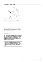 Preview for 47 page of Miele professional WS 5240 Operating Instructions Manual