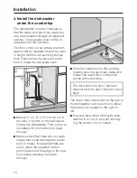 Предварительный просмотр 14 страницы Miele 05 620 661 Installation Instructions Manual