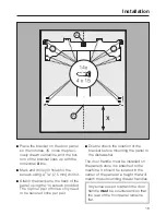 Предварительный просмотр 19 страницы Miele 05 620 661 Installation Instructions Manual