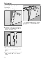 Предварительный просмотр 20 страницы Miele 05 620 661 Installation Instructions Manual