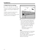 Предварительный просмотр 24 страницы Miele 05 620 661 Installation Instructions Manual