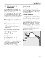 Предварительный просмотр 25 страницы Miele 05 620 661 Installation Instructions Manual