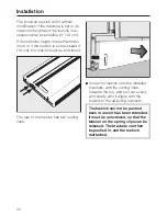 Предварительный просмотр 34 страницы Miele 05 620 661 Installation Instructions Manual